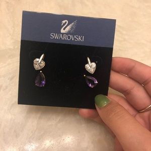 Swarovski Small 2 Pairs Studded Earrings
